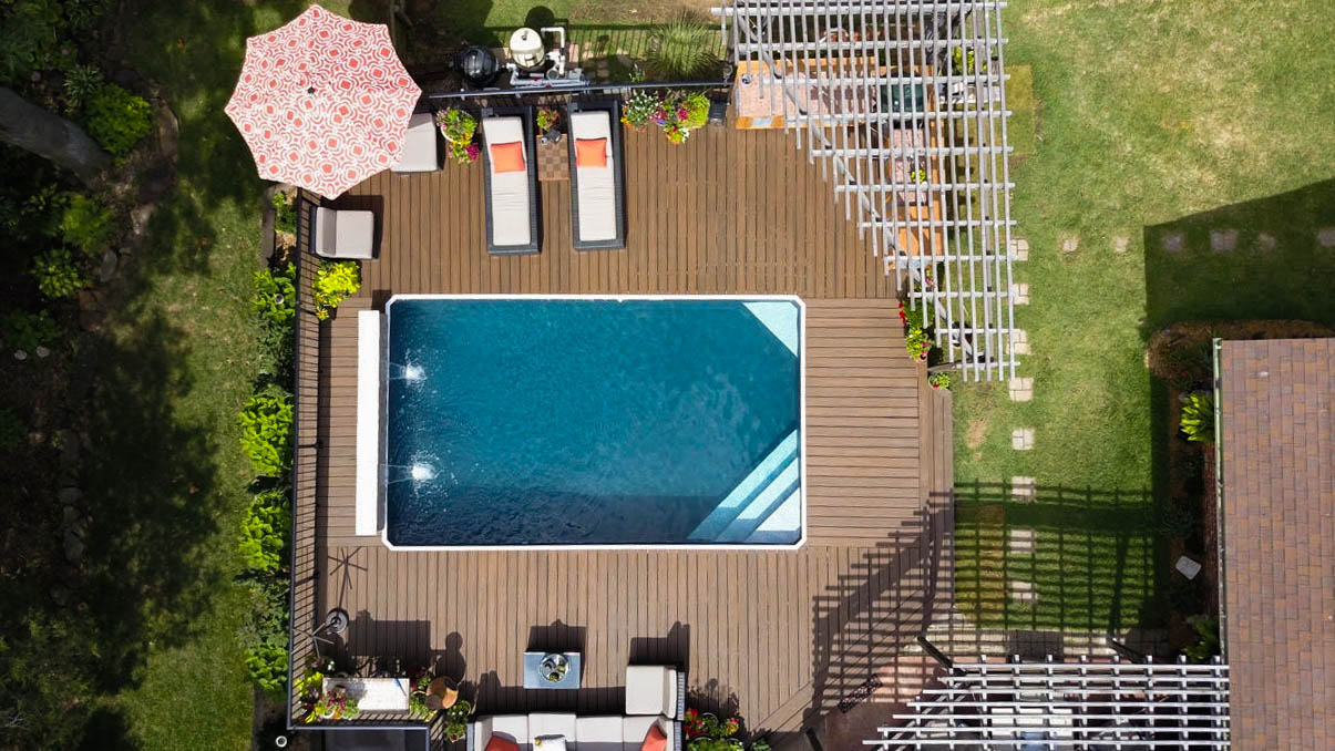 Above Ground Pools Gallery - Custom Above Ground Pools by AquaStar